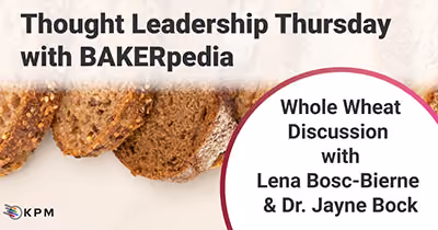 In this BAKERpedia Thought Leadership Thursday segment, Dr. Jayne Bock was live with Lena Bosc-Bierne, Food Applications & Products Manager at KPM Analytics, who presents KPM's reliable solutions to help bakers overcome challenges in whole-wheat products processing: Mixolab 2, Alveolab, Rheo F4.