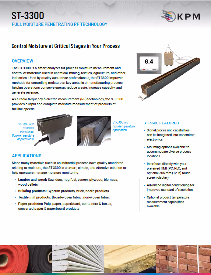 ST-3300 Smart HF-Sensor-Datenblatt