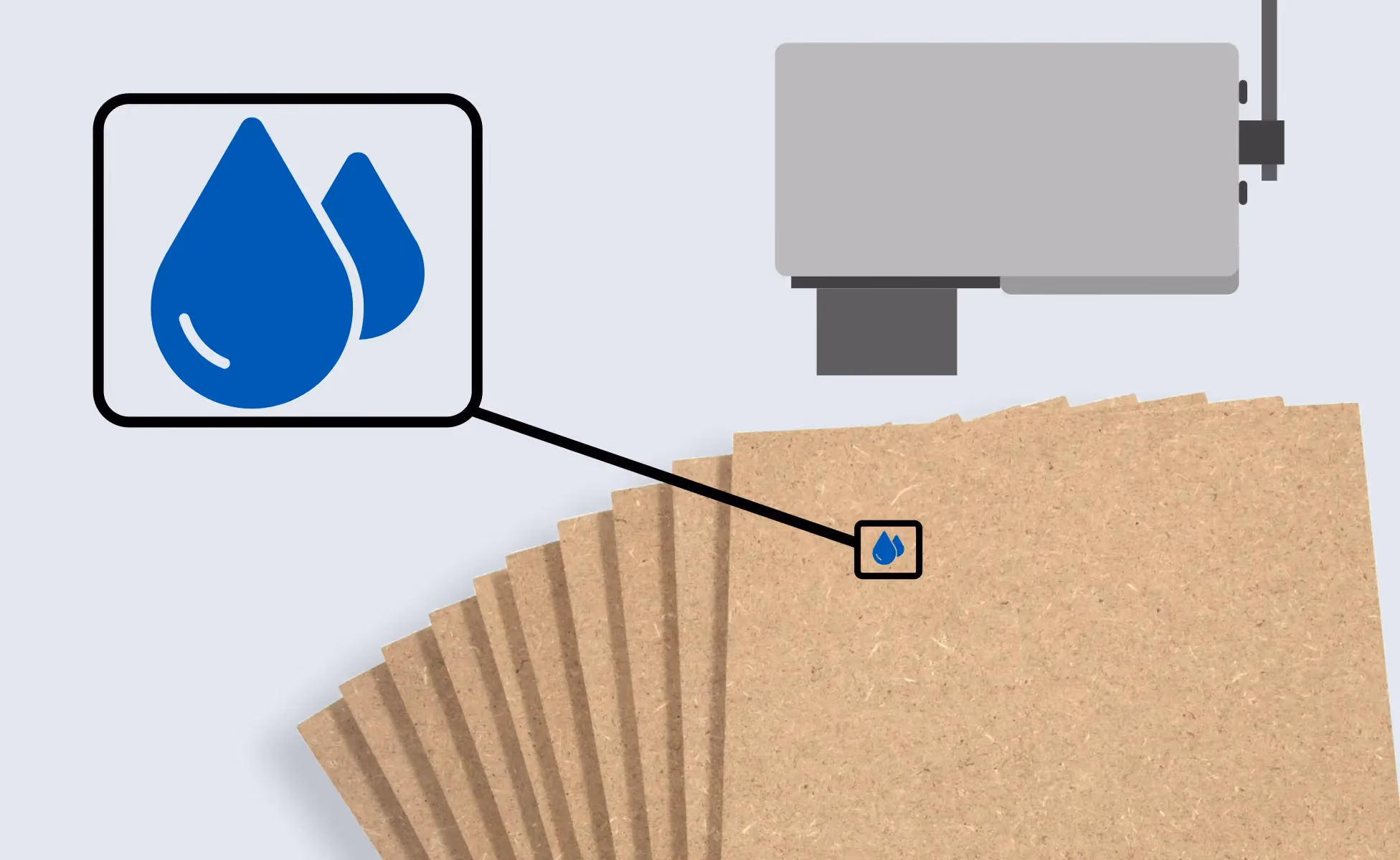 MDF Production Moisture Measurement