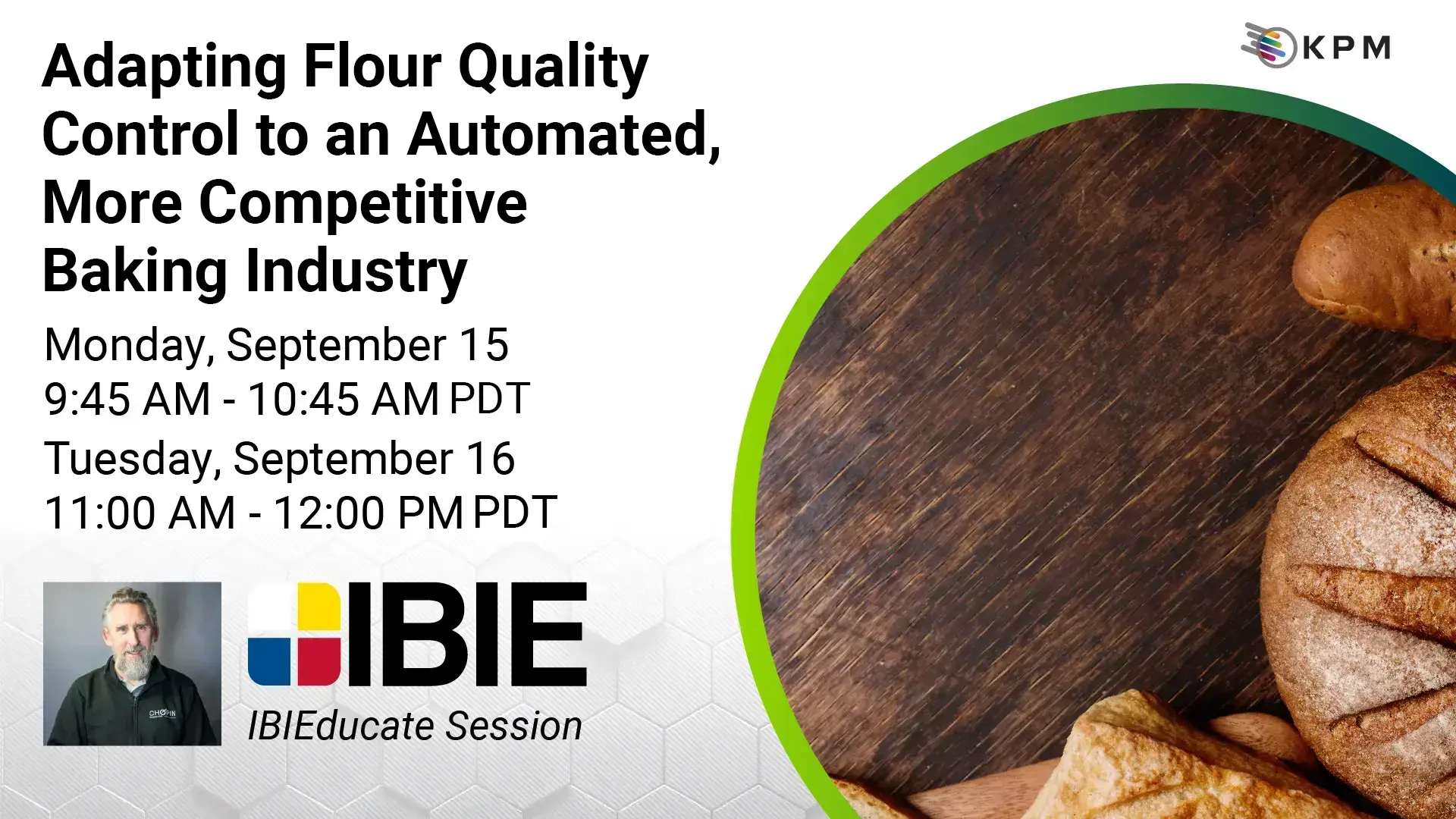 IBIEducate: Tools to Adapt Flour QC to an Automated Industry @ IBIE ‘25