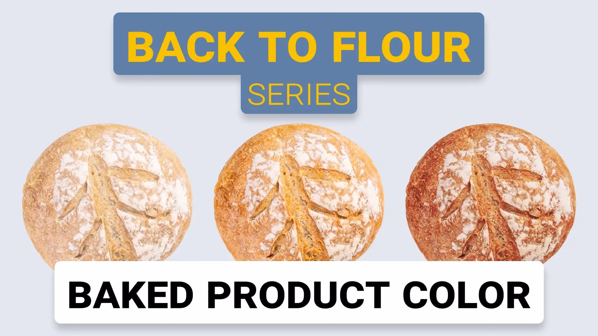 Qué influye en el color de los productos horneados
