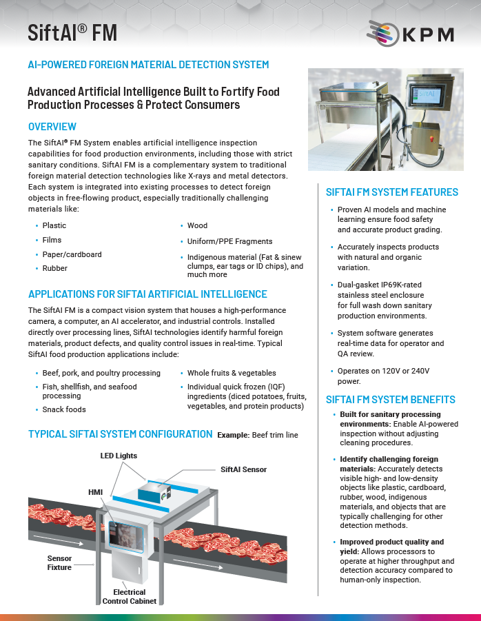 人工智能驱动的异物检测系统