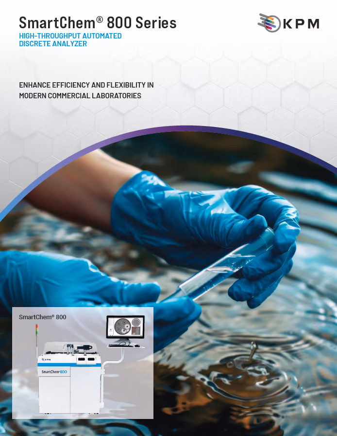 Chimie humide automatisée à haute capacité pour les laboratoires à volume élevé. 800 échantillons intégrés, refroidissement des échantillons et des réactifs, réactions à l'échelle du microlitre et cuvettes en polymère technique réutilisables