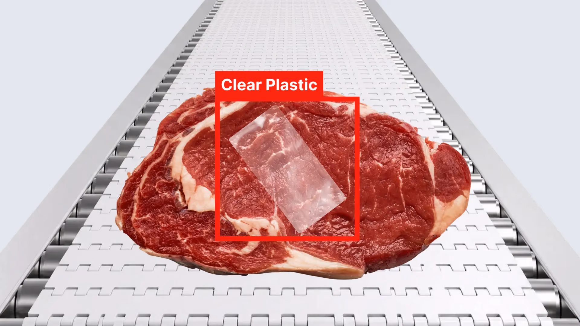 Detecting Clear Plastic in Food Production