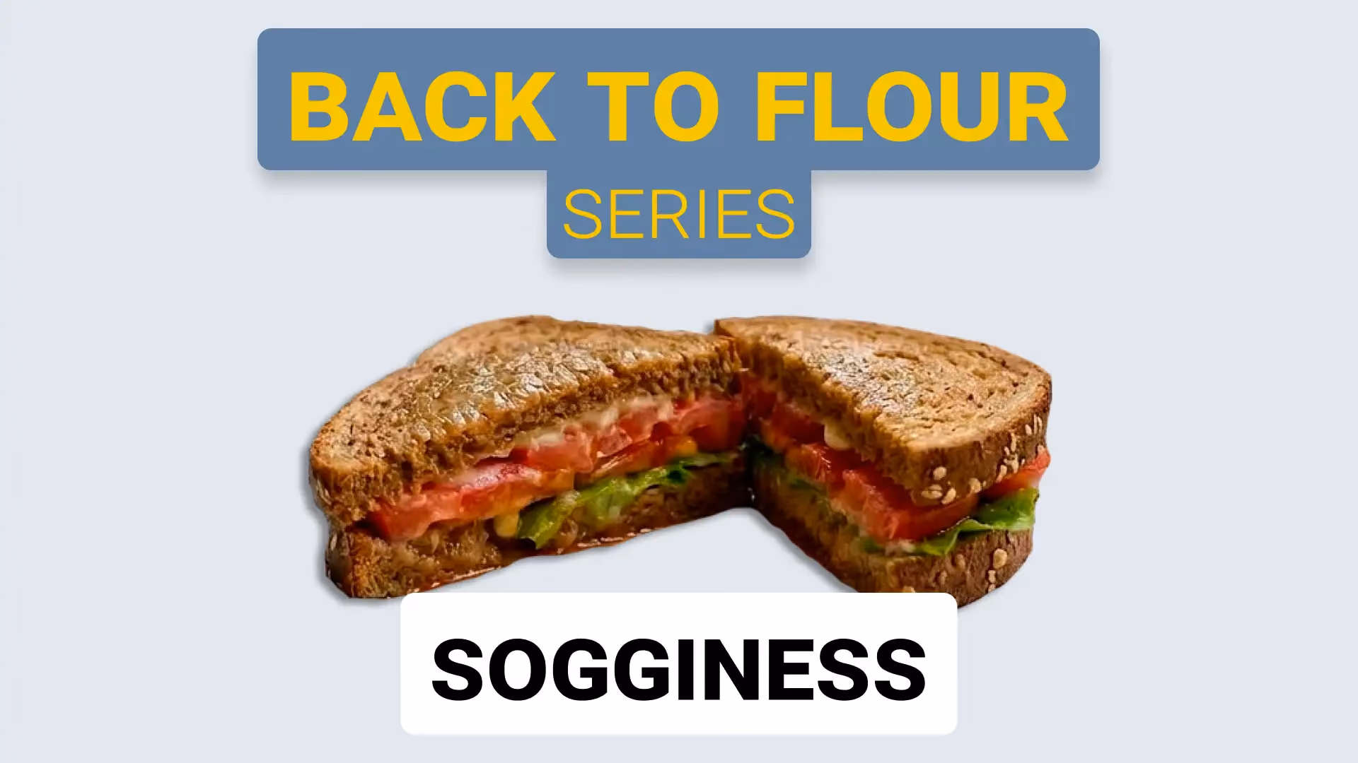 Sogginess in Baked Products: How Flour Composition Determines Moisture Resistance
