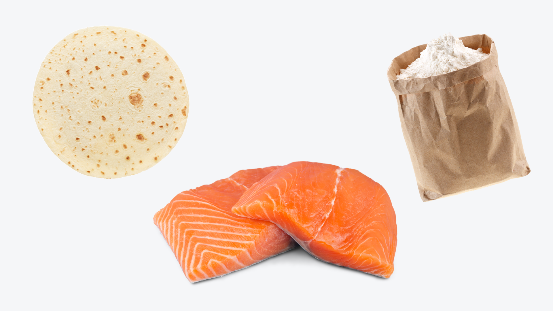 Food application images, which are examples of foods whose constituents can be analyzed by the KPM SpectraStar NIR Analyzer