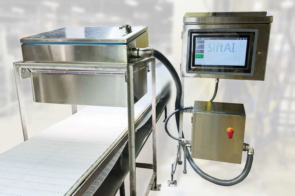 SiftAI® FM HD Next Generation AI-Powered Foreign Material Detection