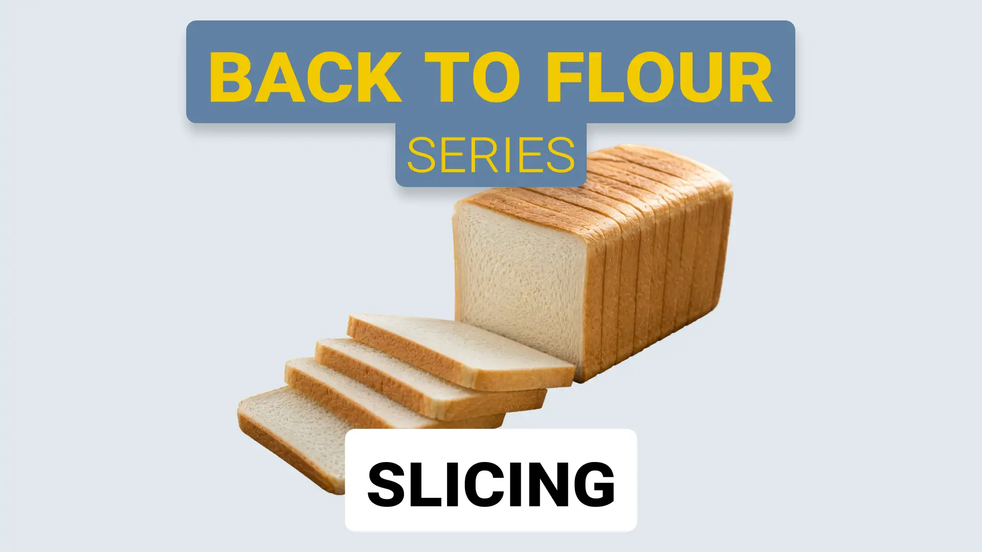 Slicing in Baked Products: How Flour Composition Determines a Clean Cut