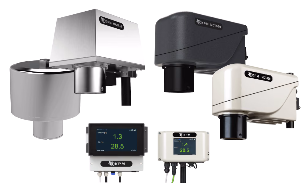 MCT Series In-Line NIR Moisture Sensor