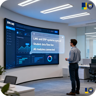 Integration with ERP & LMS