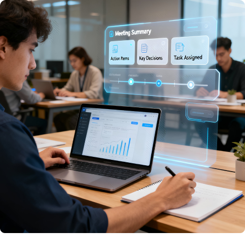 Every Meeting Captured. Every Task Moved Forward.