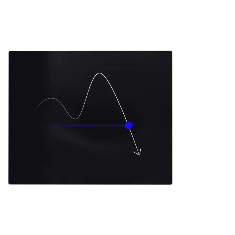 Abstract blue circle with transparent squares, symbolizing data and analysis in Perception Studies