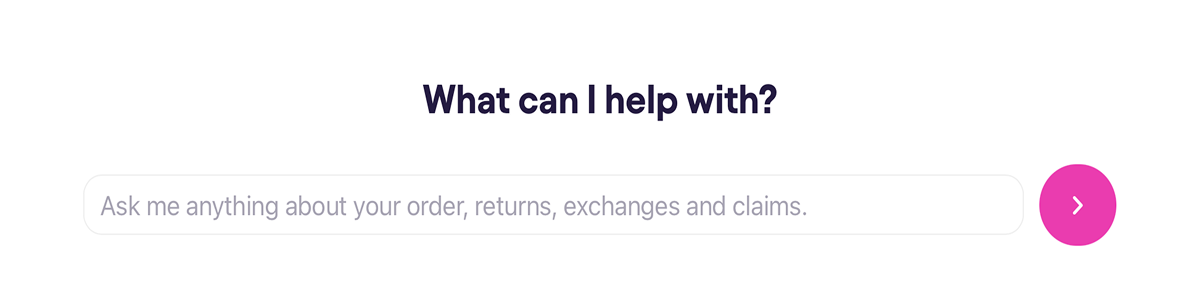 The admin page's AI bot, with a welcome message of "How can I help you?". 