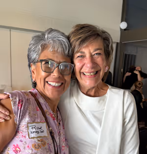 Rose Mednick and Linda Jedwin