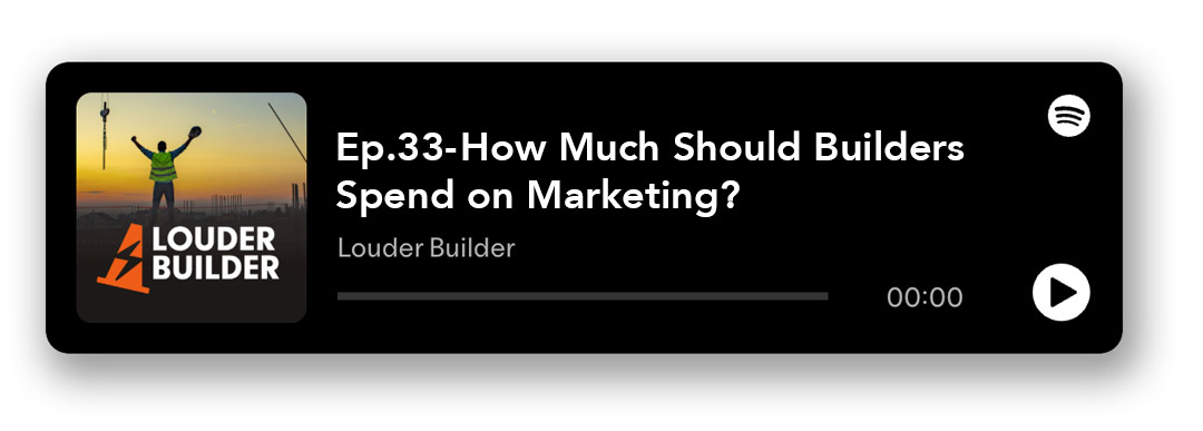 Listen to the latest episode of Louder Builder