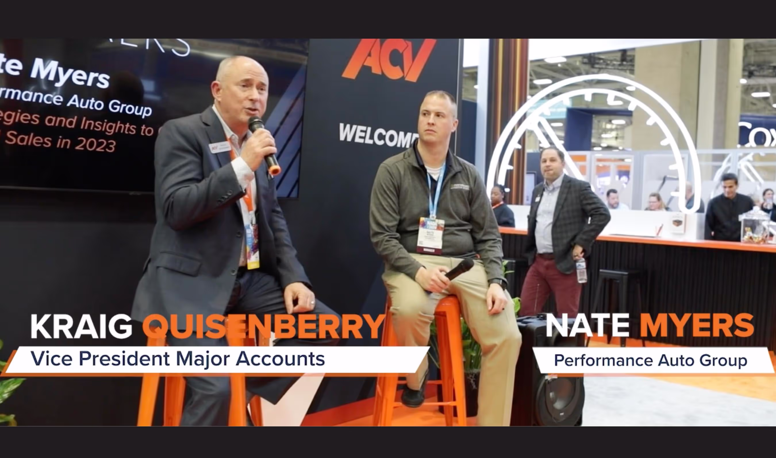 Kraig Quisenberry and Nate Myers have a conversation at NADA 2023