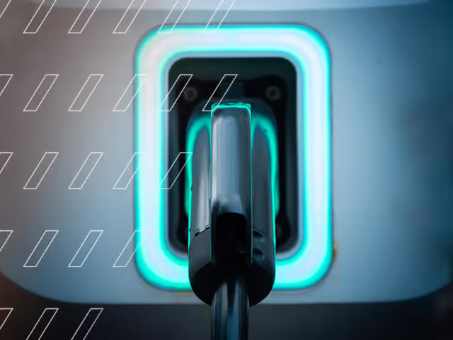 A close up image of an EV Charger