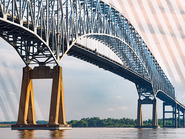  Francis Scott Key bridge at a Baltimore