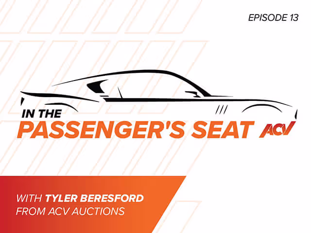 In the Passenger's Seat with Tyler Beresford from ACV Auctions