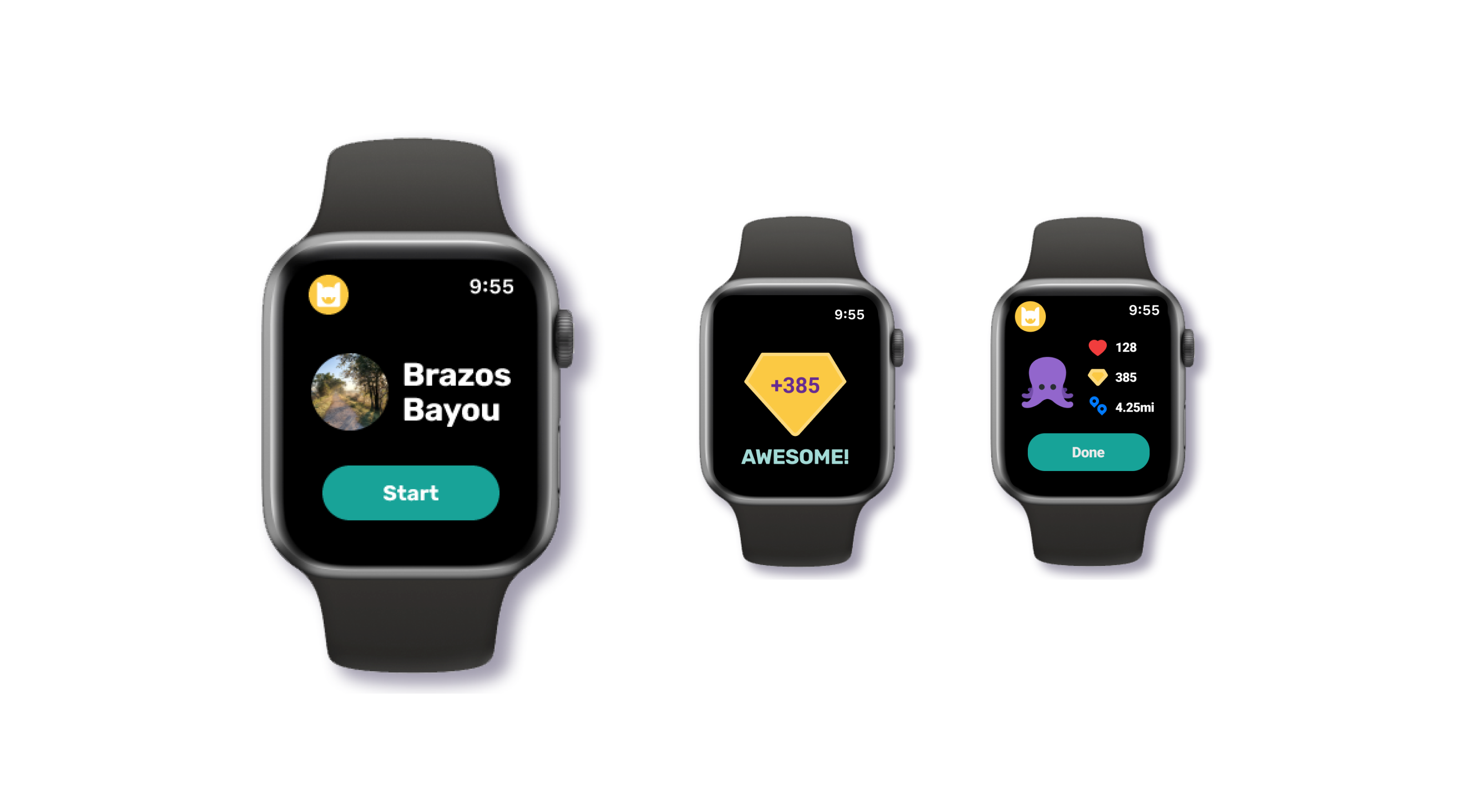 GOBA experience on your Watch