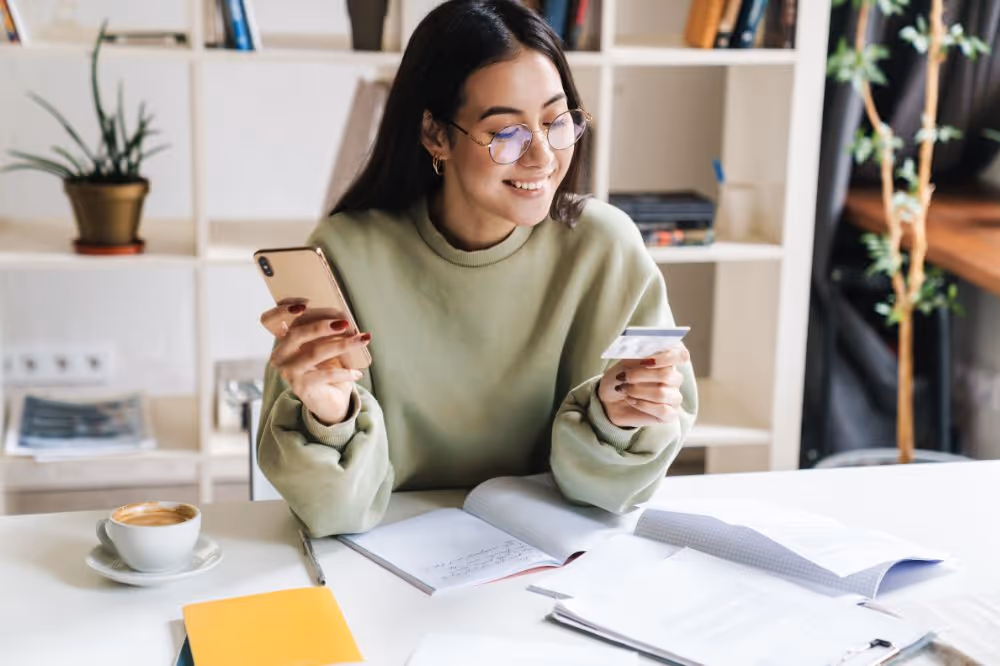 Securely store credit card