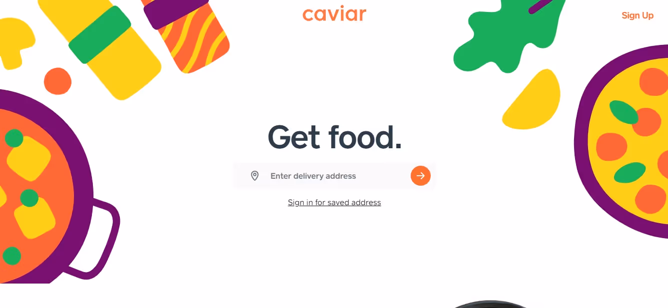 The home page of Cavier's website