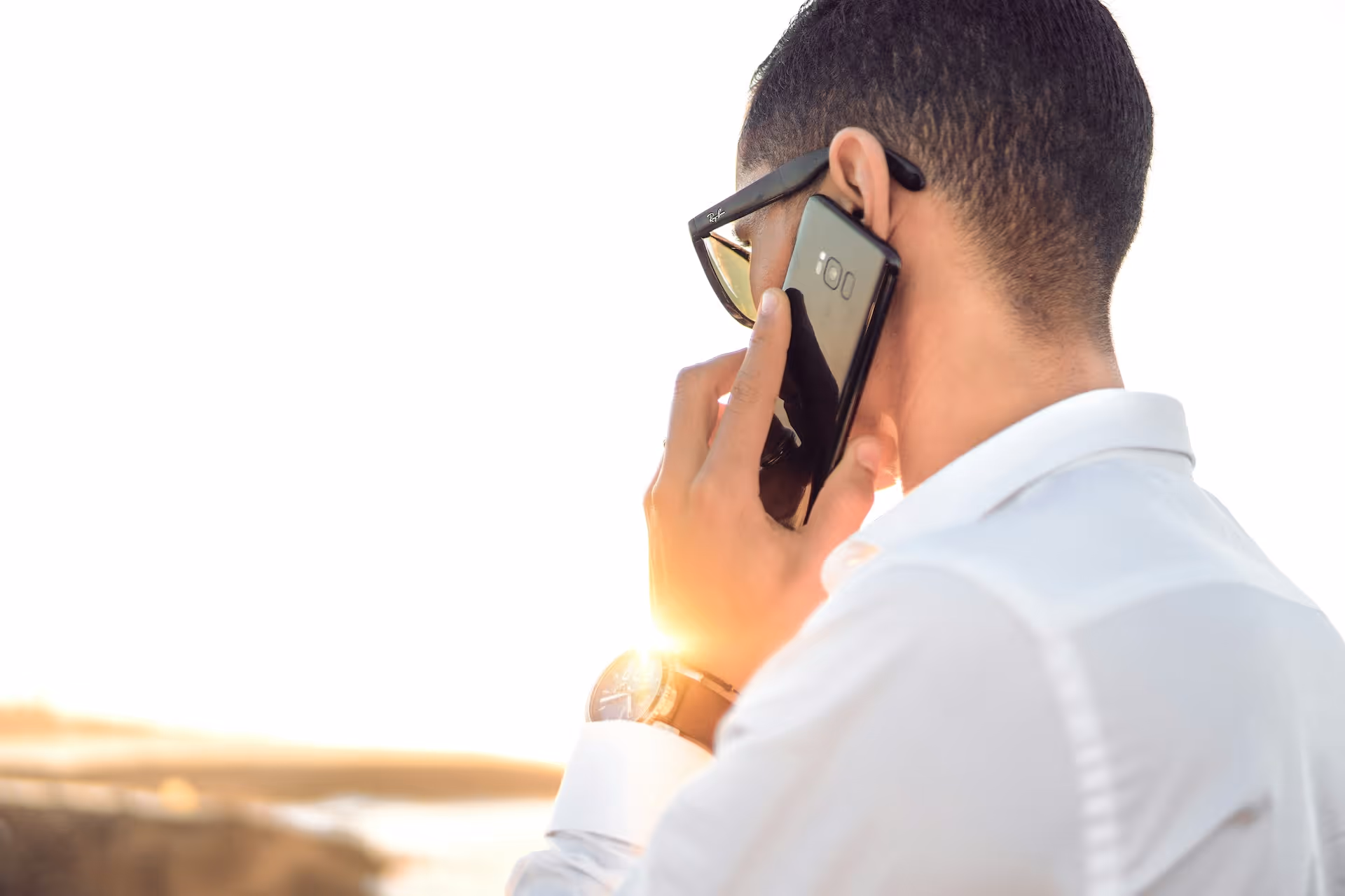 Venue manager on a phone call