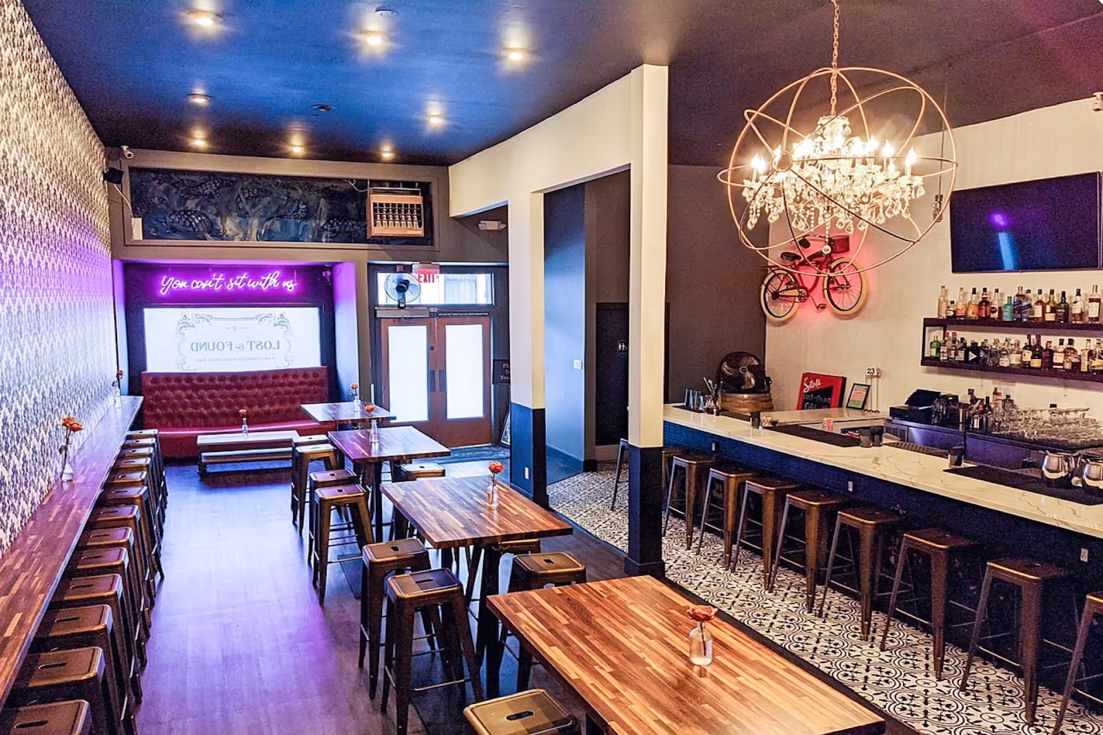 lost & found cocktail bar private venue