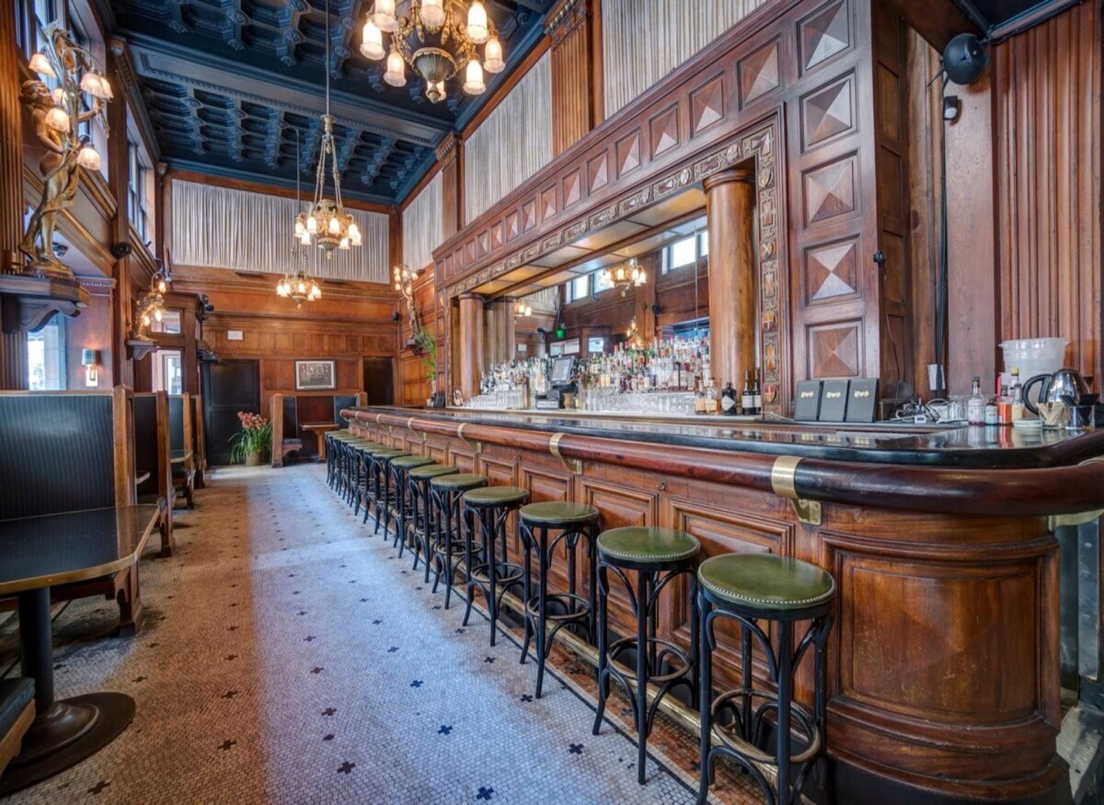 House of Shields interior, Downtown San Francisco