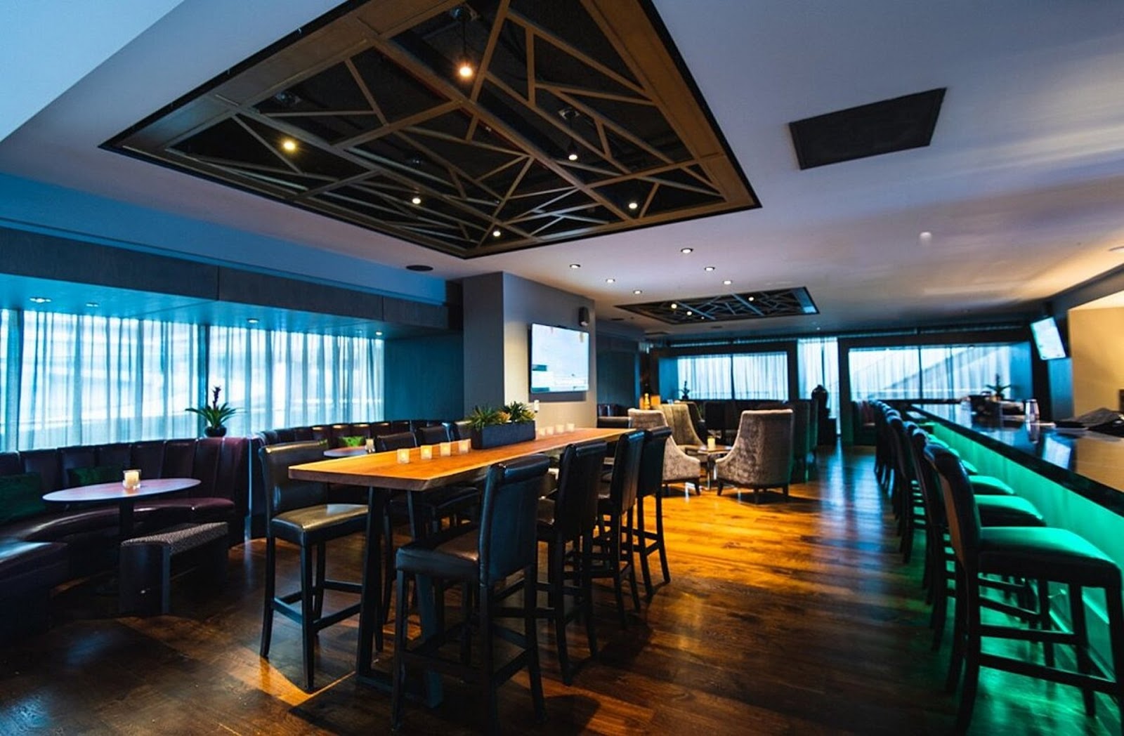 interior of Harborview Restaurant & Bar, San Francisco