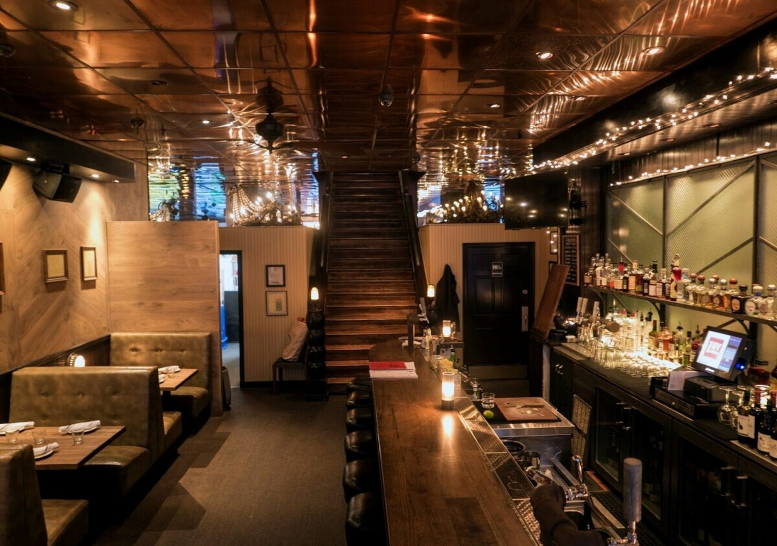 interior view of Toy Soldier, SF