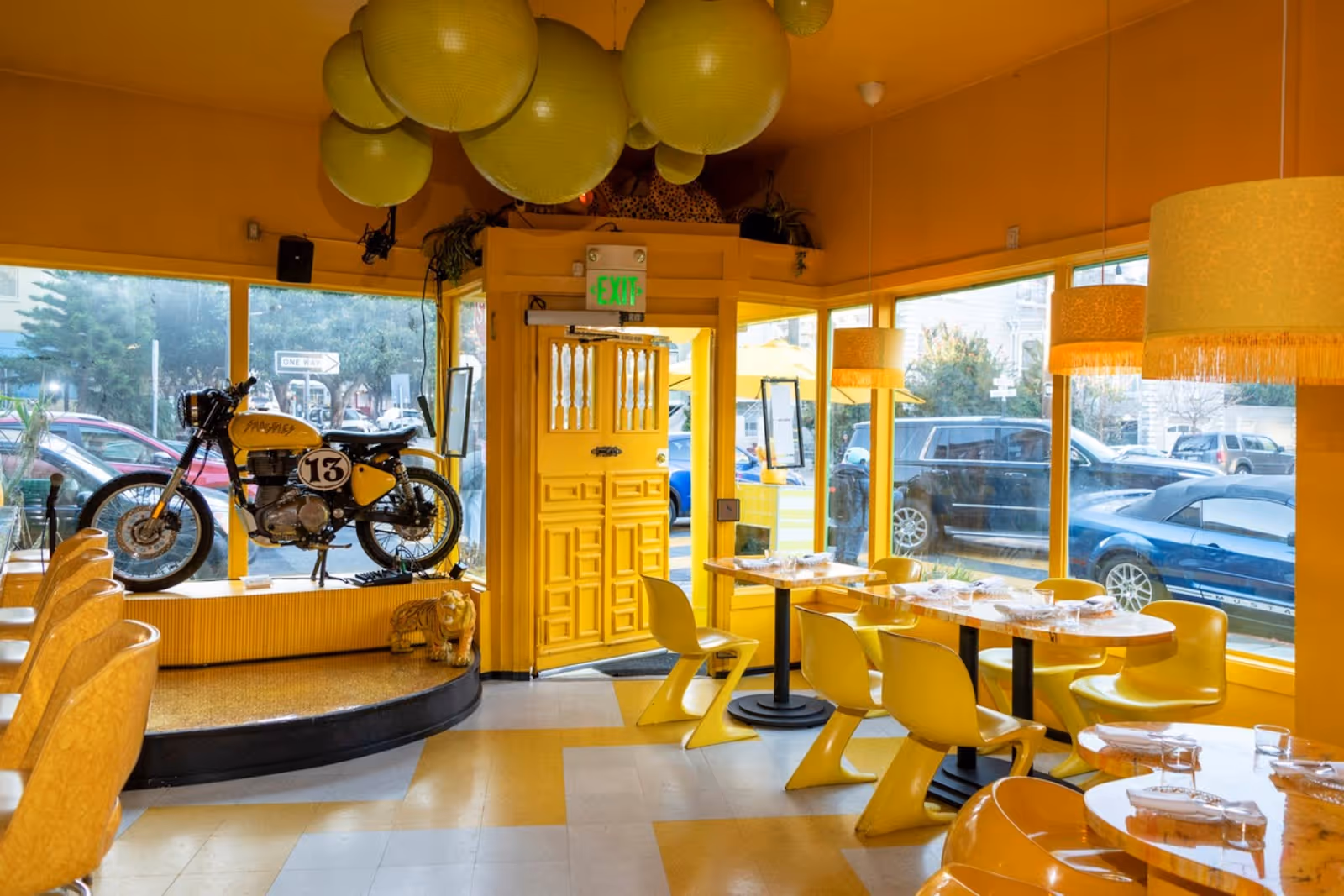 interior view of Shuggie's, Mission District