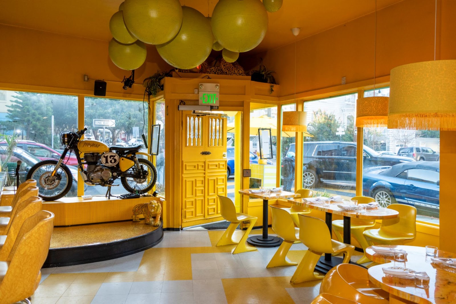 interior view of Shuggie's, Mission District