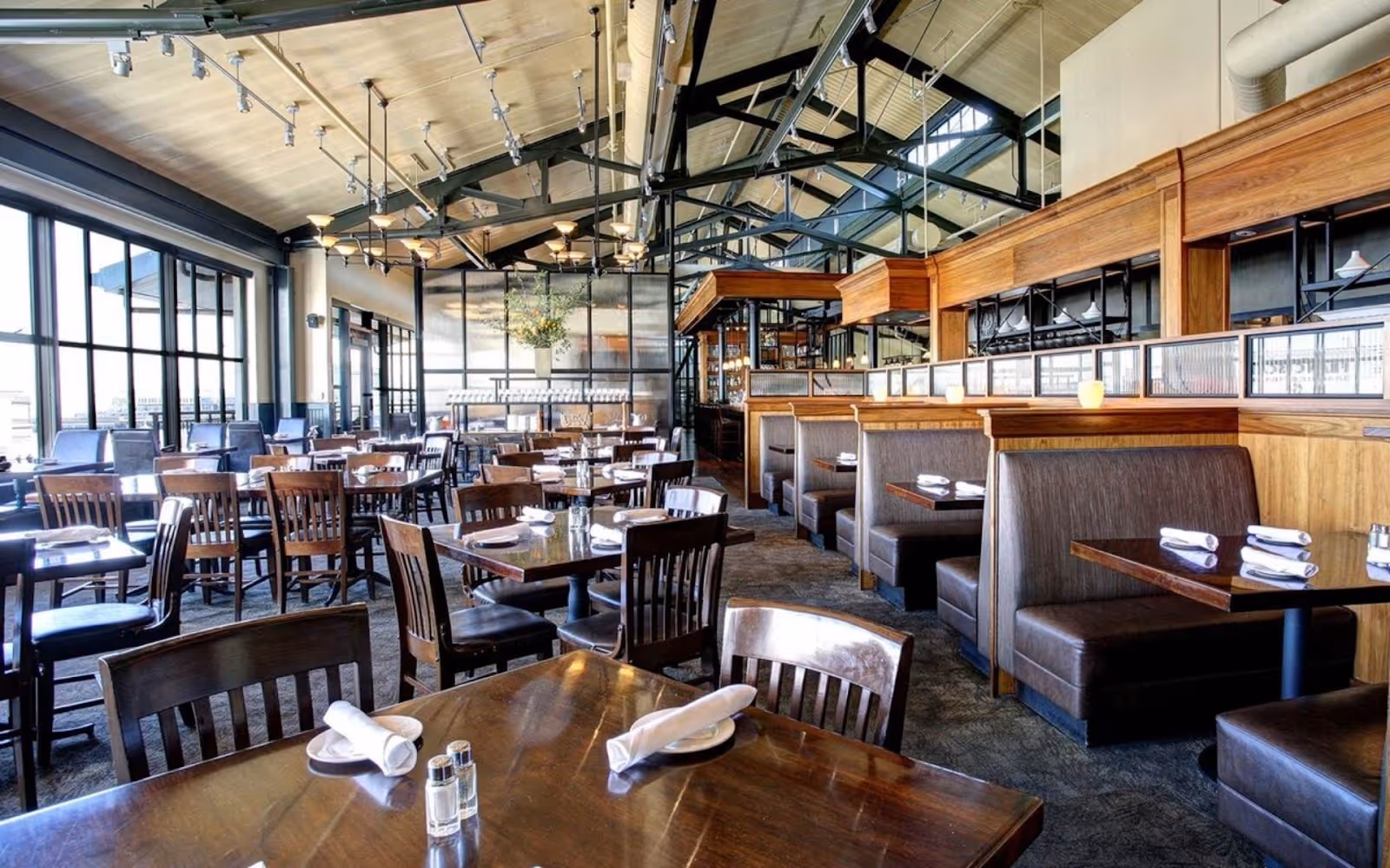 view of the entire interior of Bistro Boudin Restaurant and Bar 