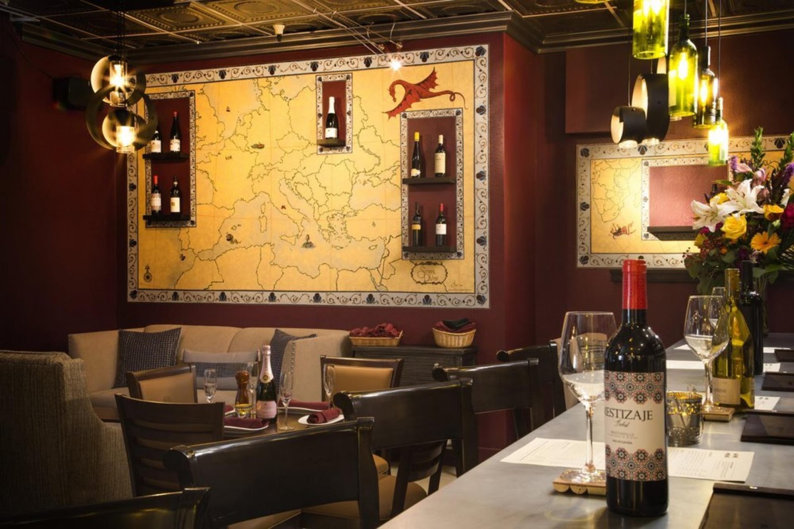 interior view of Scopo Divino, Pacific Heights SF