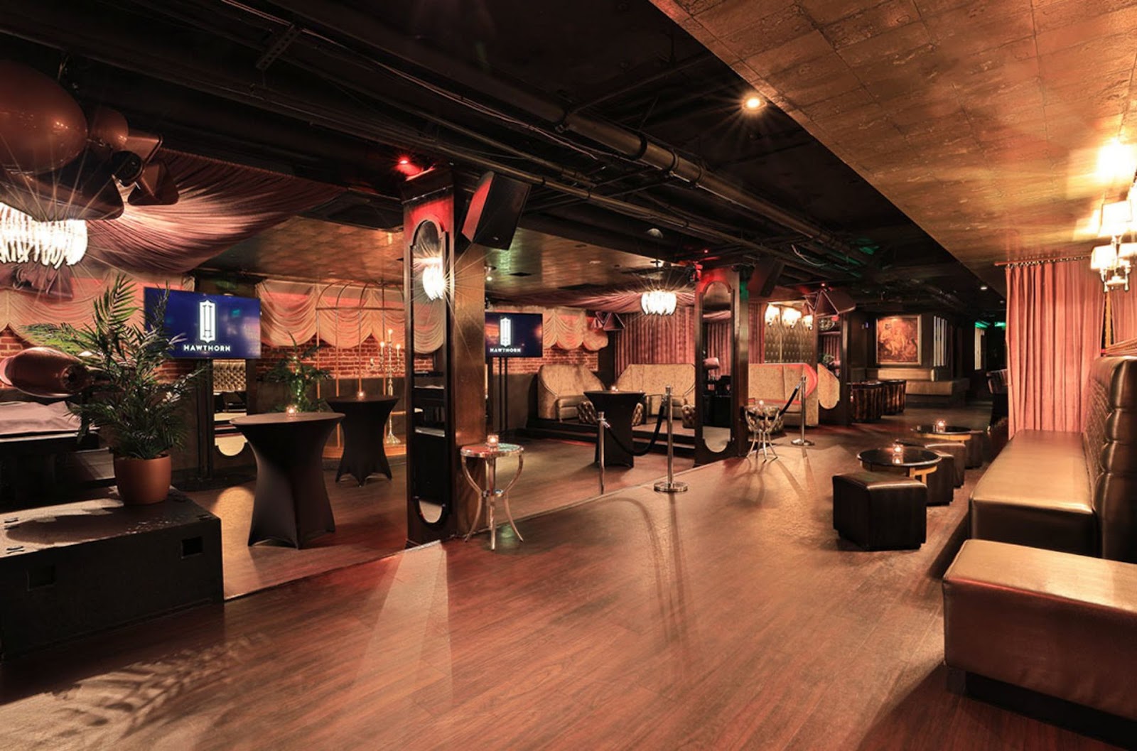 interior view of Hawthorn restaurant, Union Square SF