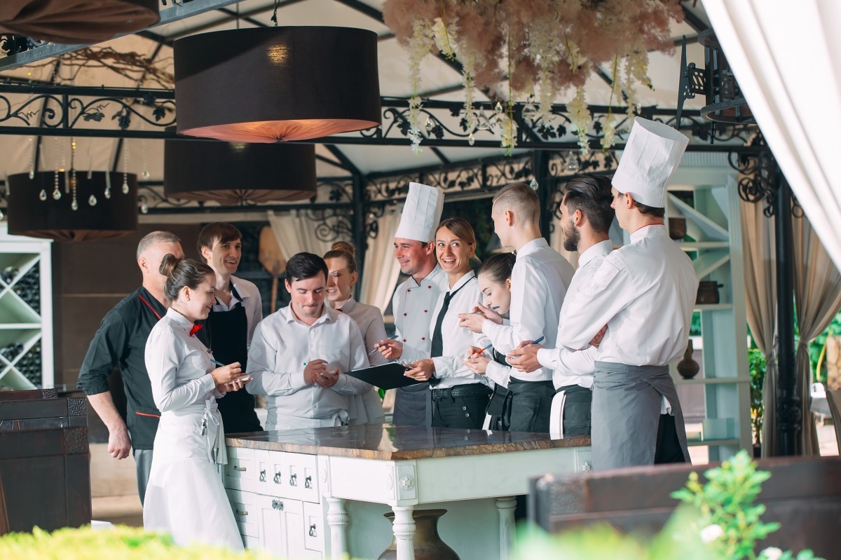 Catering team