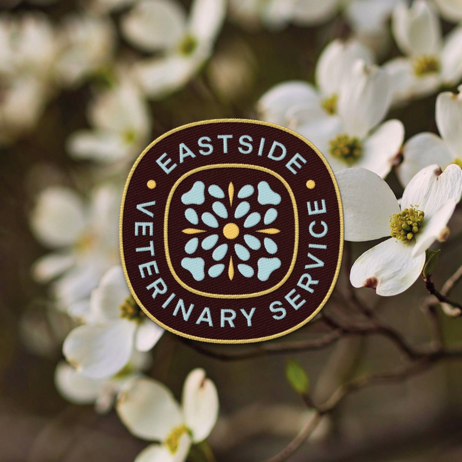 Eastside Veterinary Service embroidered patch