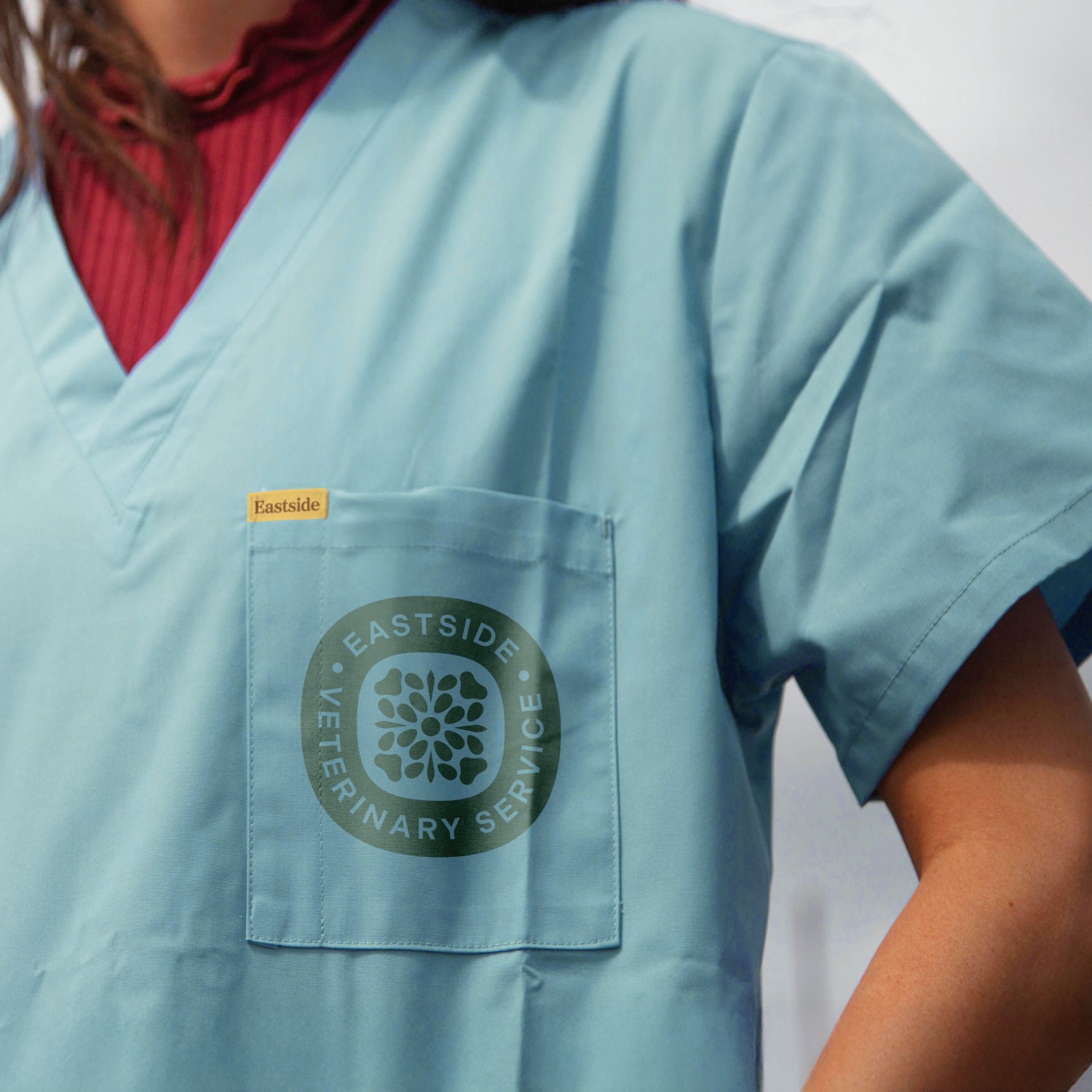Eastside Veterinary Service scrubs