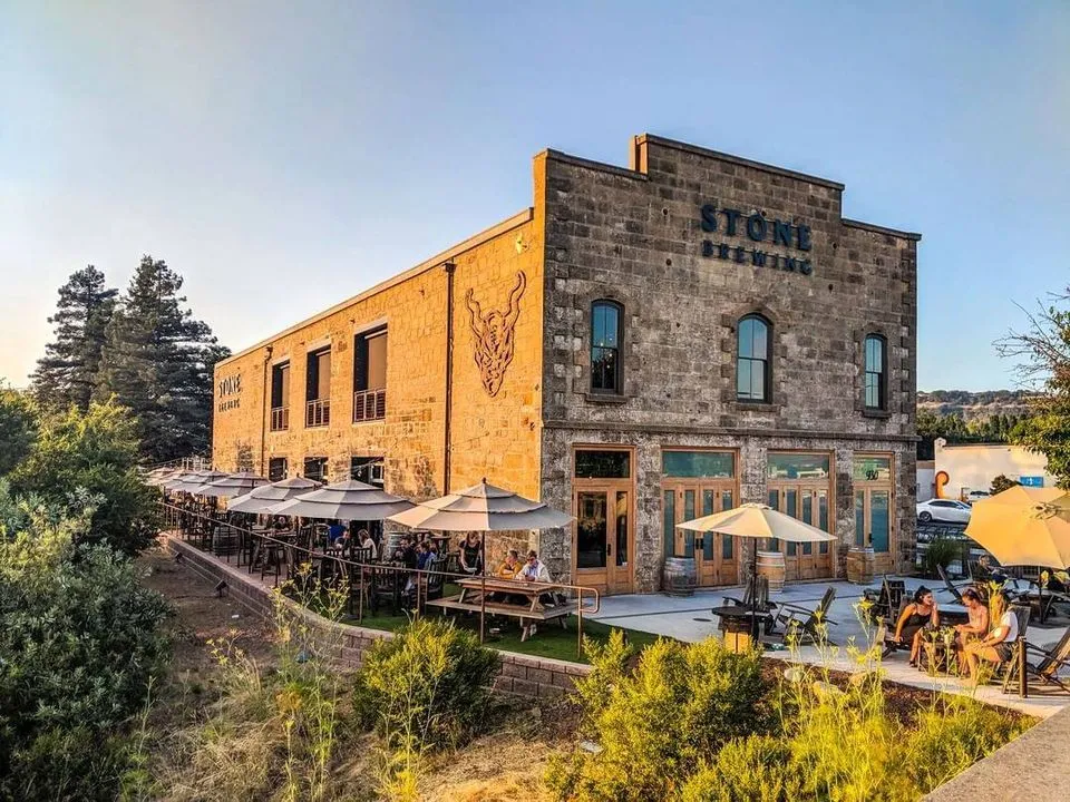 Stone Brewing exterior view.