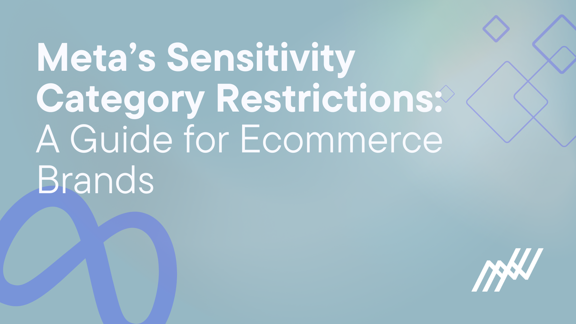 Northbeam showcases a futuristic city with holographic figures, drones, and digital interfaces, guiding ecommerce brands on Meta's new sensitivity category restrictions.