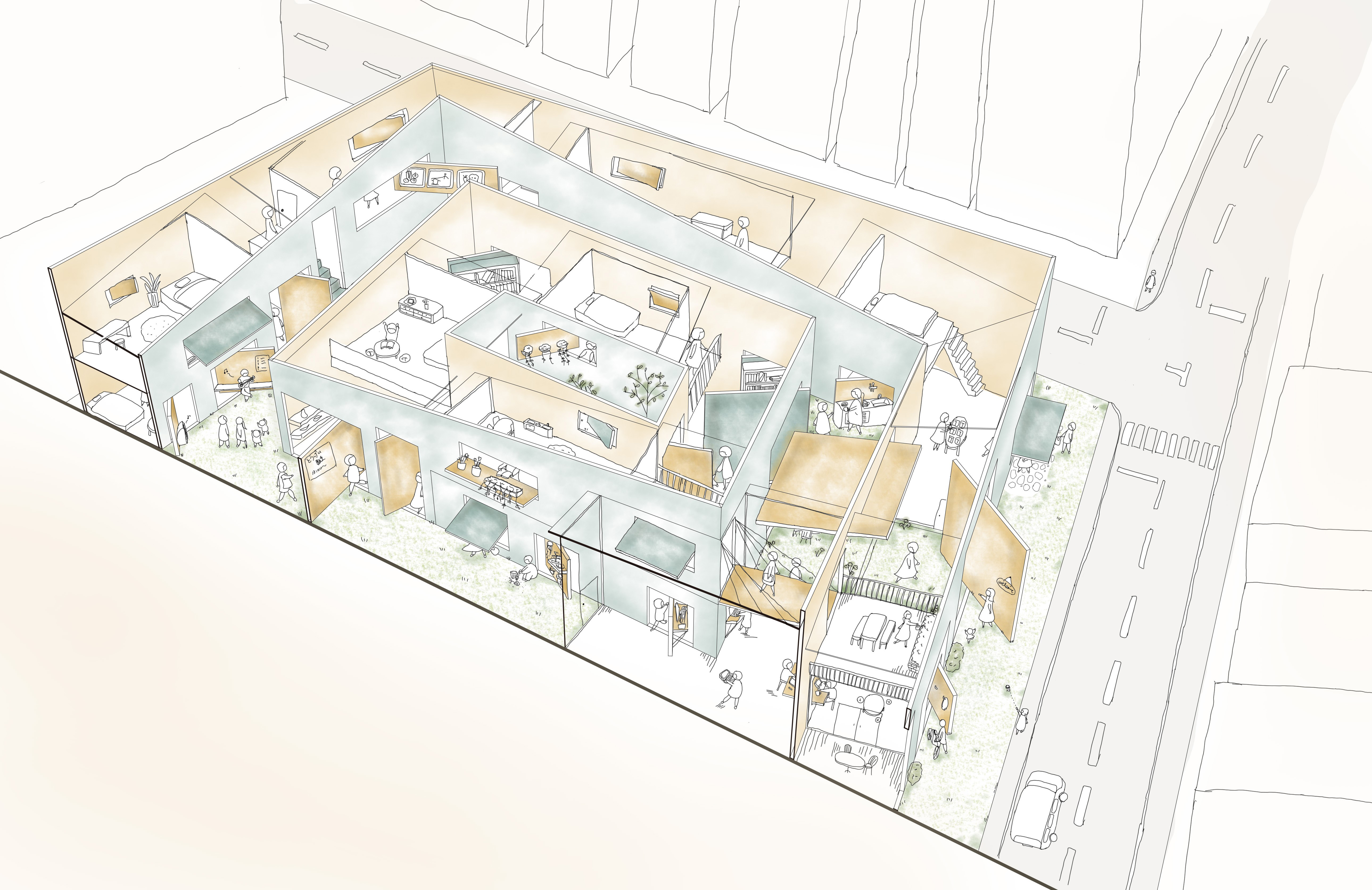 Revolving Wall of Personality