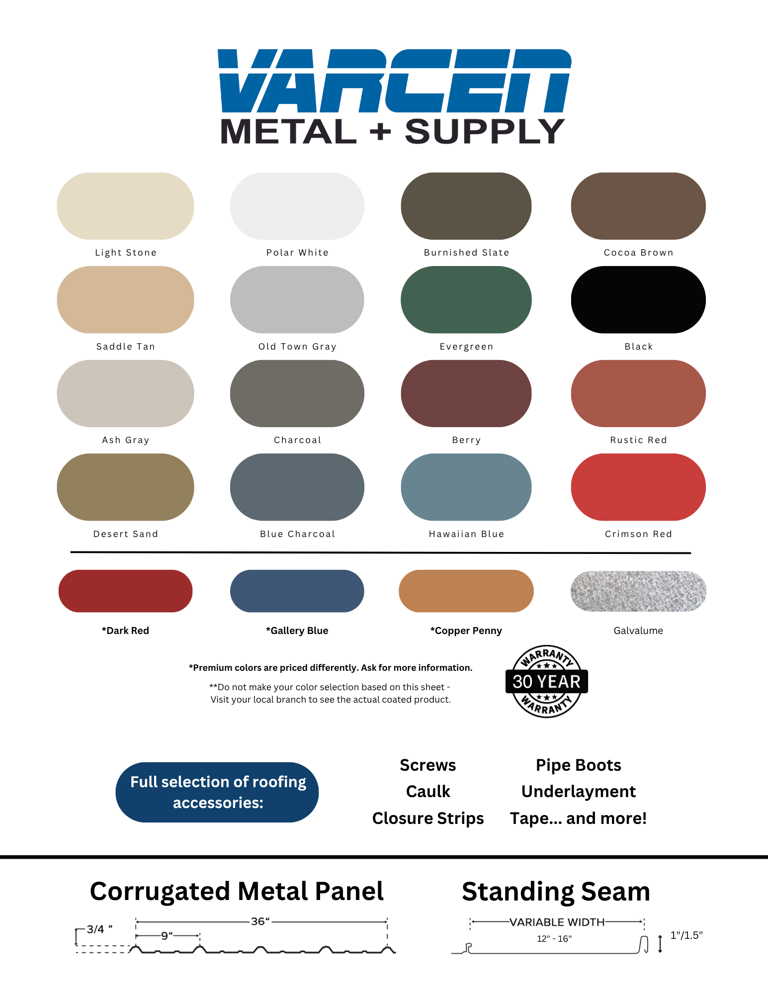 Metal Roof Colors