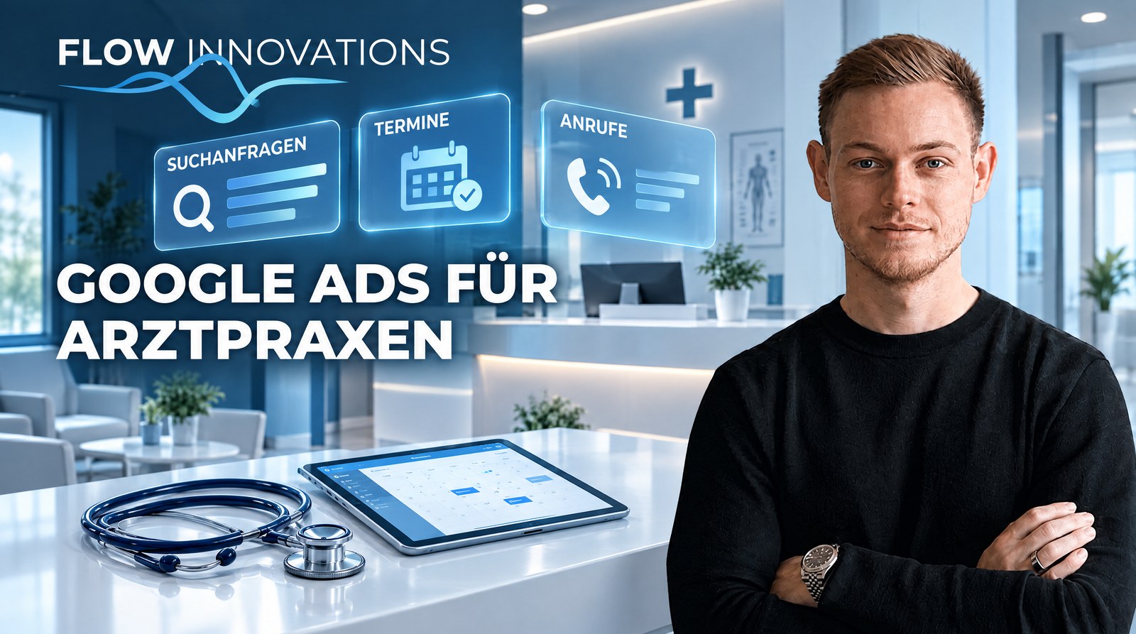 Titelbild zum Artikel über Google Ads für Arztpraxen