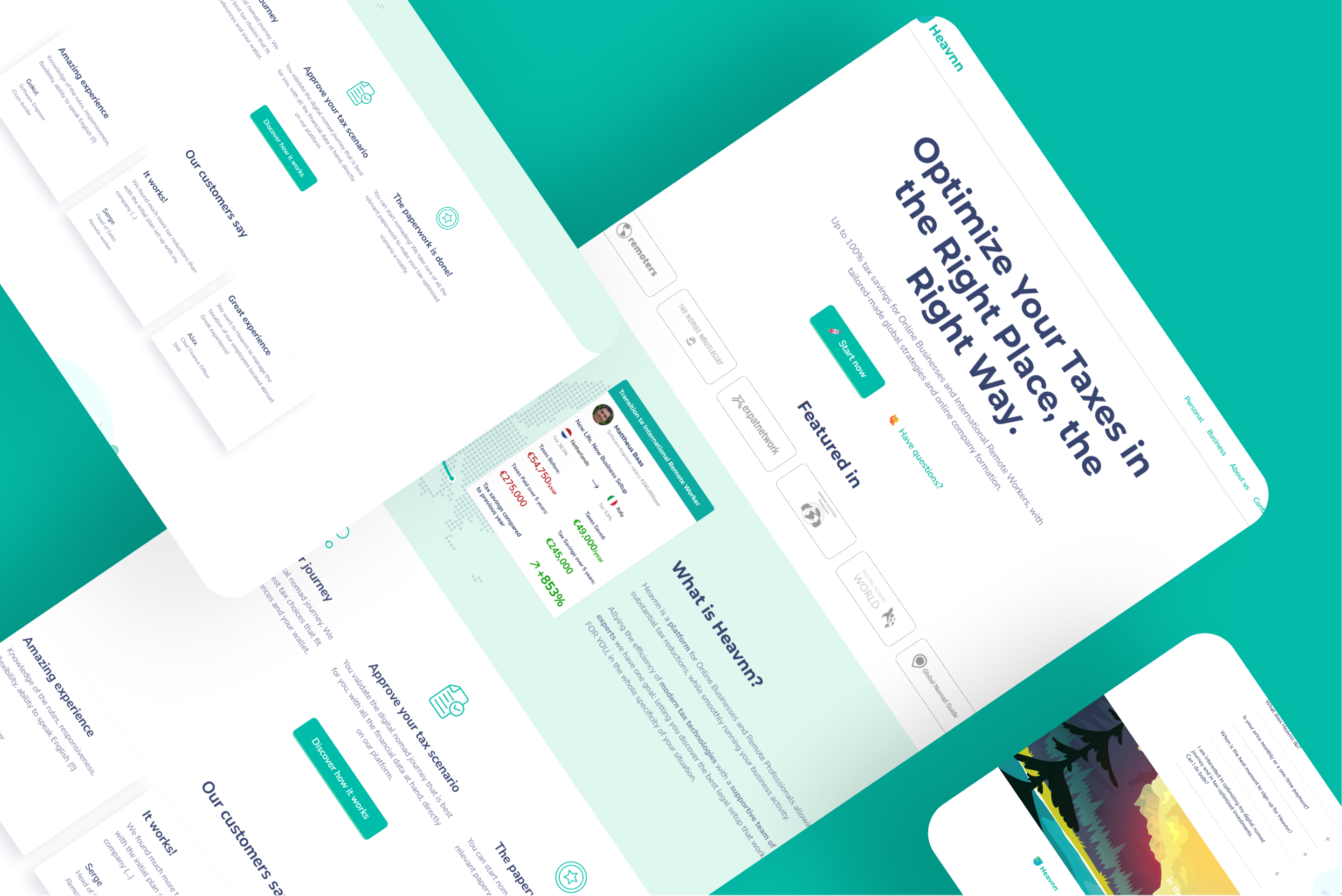 Heavnn – Global Tax Platform for Digital Nomads & Remote Teams thumbnail