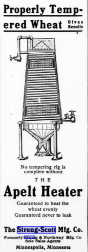 Vintage Strong Scott legacy company advertisement