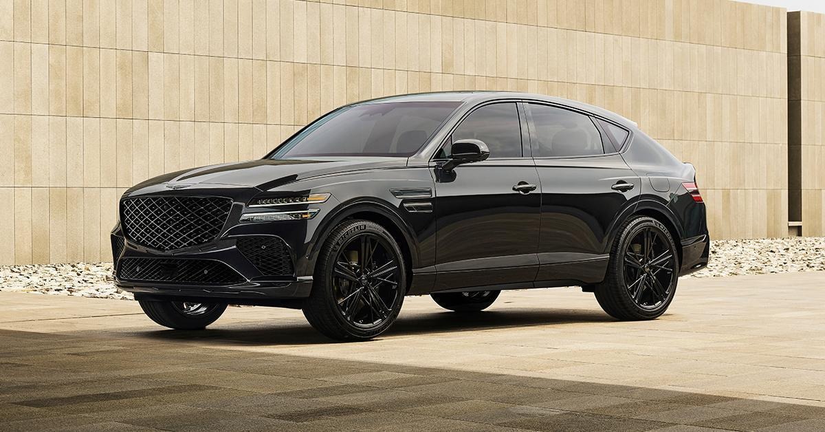 Vue extérieure avant du Genesis GV80 Coupé