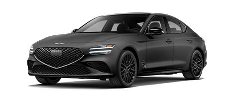 3/4 view of Genesis G70