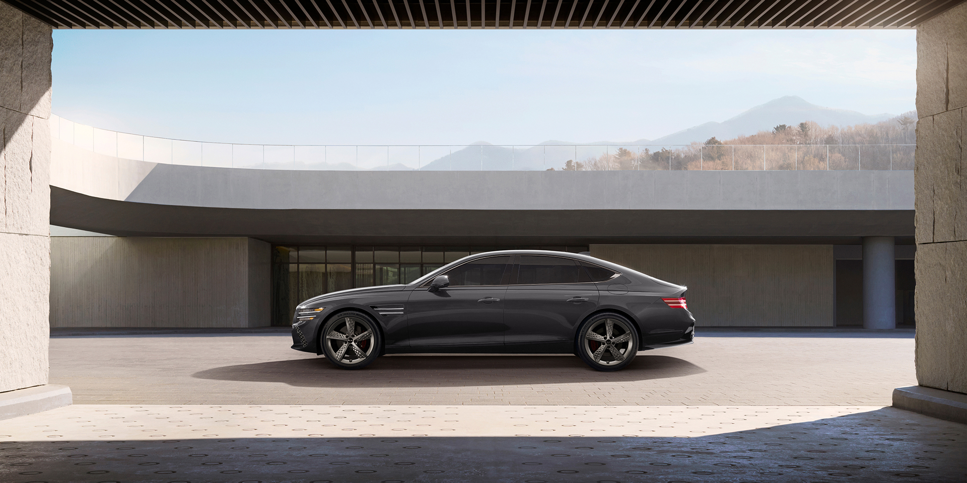 Quilted Nappa leather seating stitch detail