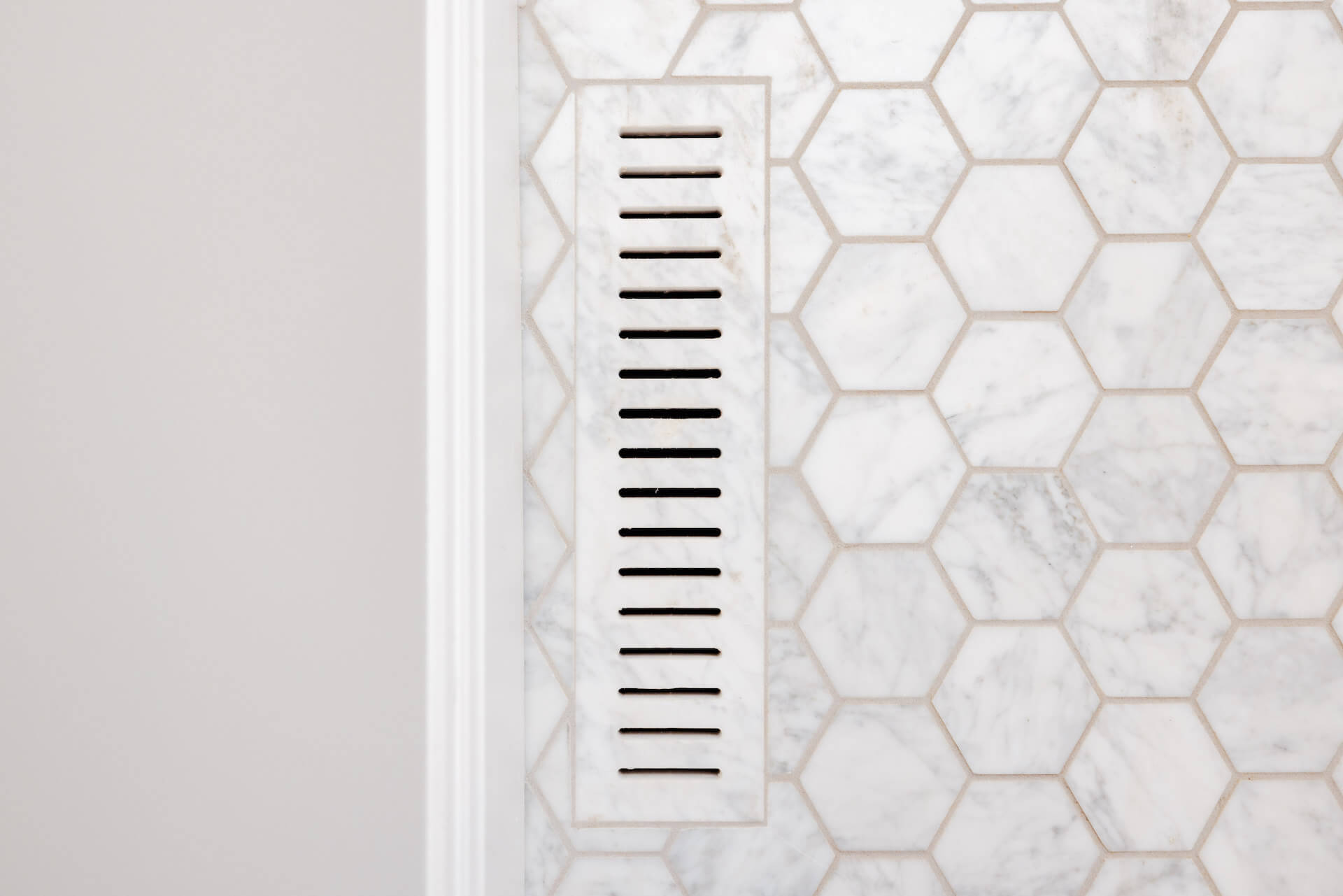 Hexagon Marble Tile Floor